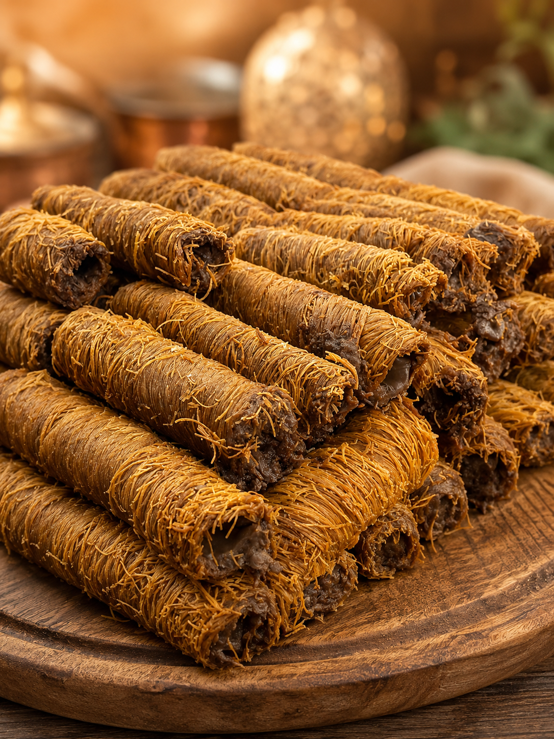 Kadayıflı Çikolatalı Rulo